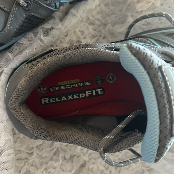 Sketchers EUC lightweight safety toe women’s shoes sz 8 - Picture 3 of 8